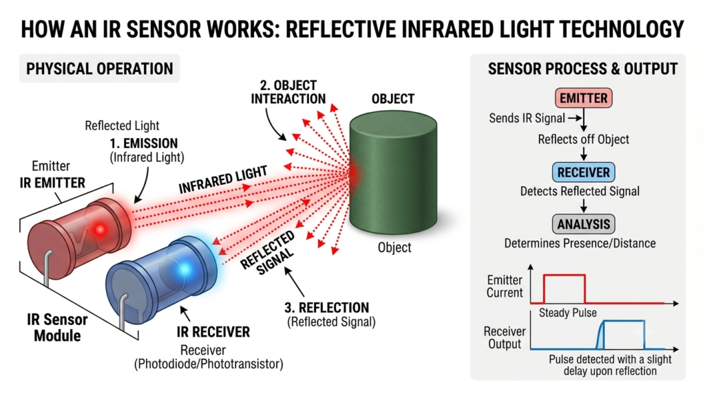 how do ir sensors work